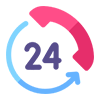 24x7 Services Icon